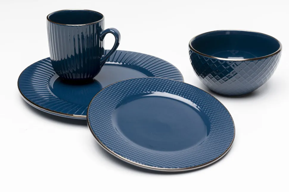 KARE Design Bord Muse Blue Ø20cm Shop