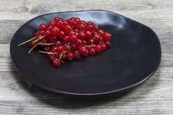 KARE Design Bord Organic Zwart Ø20cm Hot