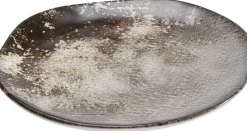 KARE Design Bord Savannah Brown/Grey Matt Ø26cm Cheap