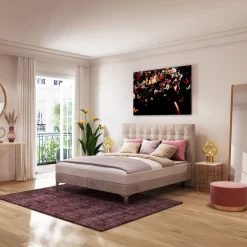 KARE Design Boxspringbed Benito Star Cream 180x200cm Outlet