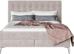 KARE Design Boxspringbed Benito Star Cream 180x200cm Outlet