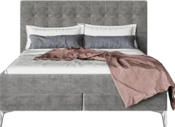 KARE Design Boxspringbed Benito Star Grey 180x200cm Outlet
