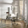 KARE Design Bureau Lorenco Chrom Winkelcombi 210x180cm Outlet