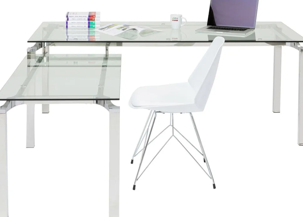 KARE Design Bureau Lorenco Chrom Winkelcombi 210x180cm Outlet