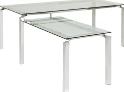 KARE Design Bureau Lorenco Chrom Winkelcombi 210x180cm Outlet