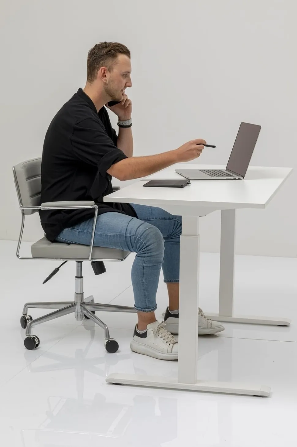 KARE Design Bureau Office Smart Wit Wit 120x60cm Cheap