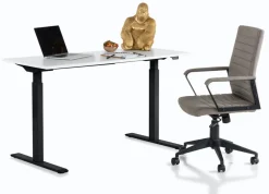 KARE Design Bureau Office Smart Zwart Wit 160x80cm Best