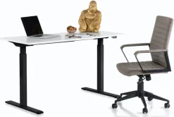 KARE Design Bureau Office Smart Zwart Wit 120x70cm Best
