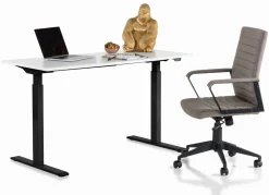 KARE Design Bureau Office Smart Zwart Wit 140x60cm Shop