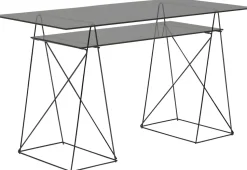 KARE Design Bureau Polar Zwart 8mm ESG 135x65cm Cheap