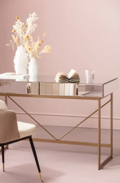 KARE Design Bureau Soran Gold 120x50cm New