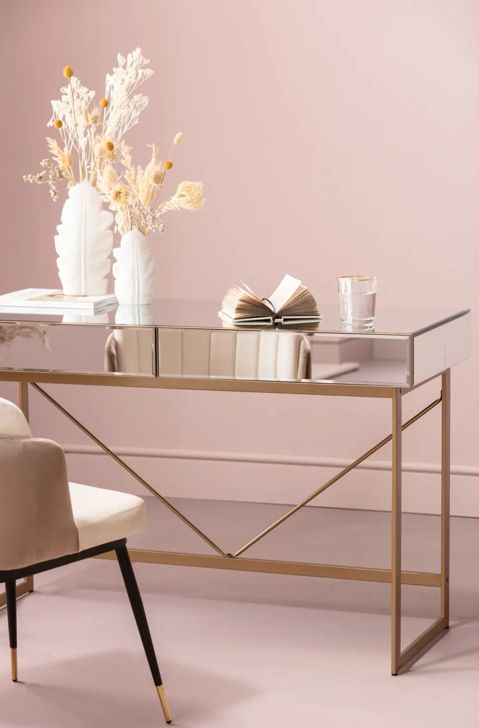 KARE Design Bureau Soran Gold 120x50cm New