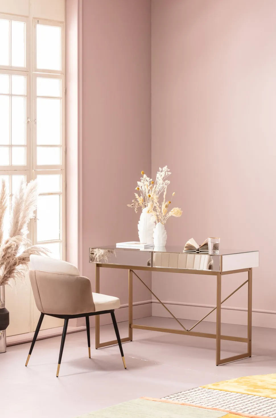 KARE Design Bureau Soran Gold 120x50cm New