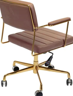 KARE Design Bureaustoel Dottore Bruin Sale