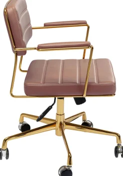 KARE Design Bureaustoel Dottore Bruin Sale
