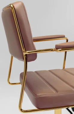 KARE Design Bureaustoel Dottore Bruin Sale