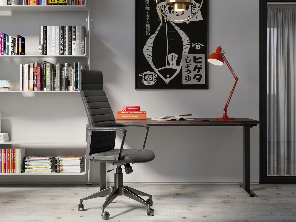 KARE Design Bureaustoel Labora Hoog Zwart Online