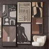 KARE Design Canvas Classic Shape Brownie 60x90cm Hot