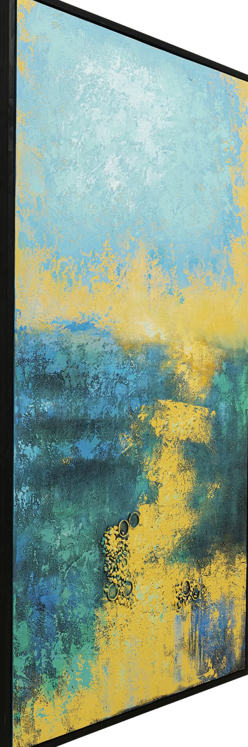 KARE Design Canvas Jardin Blue 125x215cm Cheap