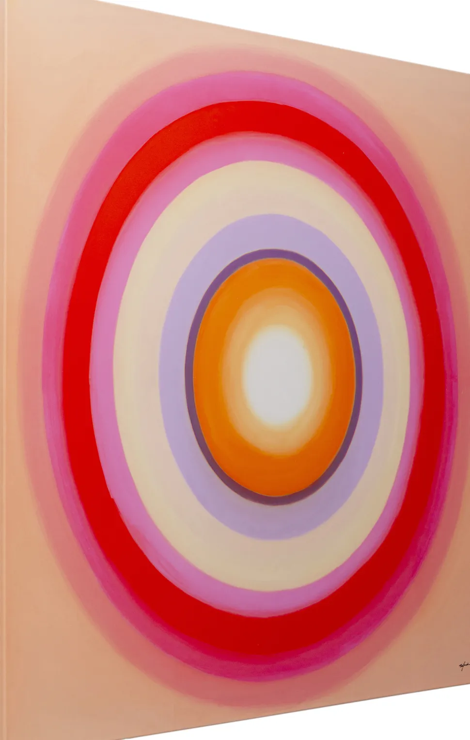 KARE Design Canvas Tendency Circle Pink 120x120cm Discount