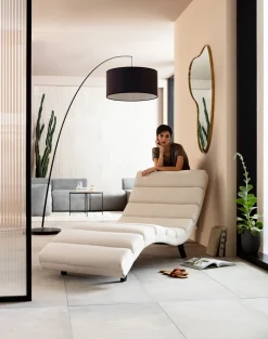 KARE Design Chaise Longue Balou Creme 190cm Shop