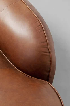 KARE Design Chaise Longue Wonder Leather Brown 252cm Outlet