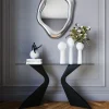 KARE Design Console Gloria Zwart 140x81cm Cheap