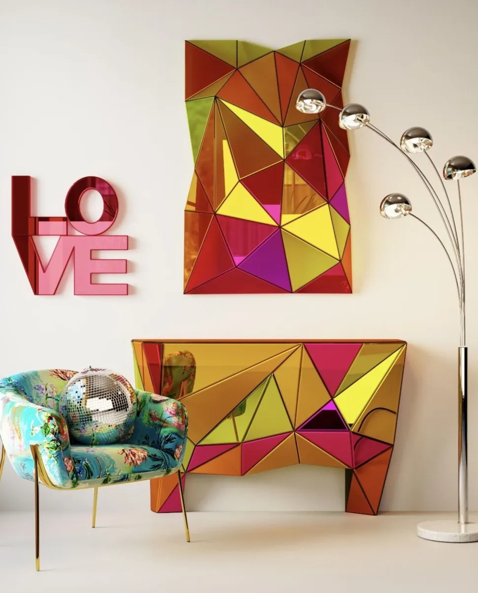 KARE Design Console Prisma Colore 127cm Discount