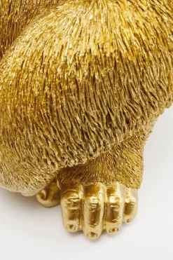 KARE Design Decofiguur Aap Gorilla Side Medium Goud Flash Sale
