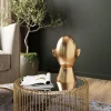 KARE Design Decofiguur Abstract Face Gold 28cm Flash Sale