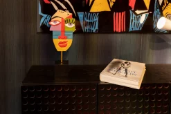 KARE Design Decofiguur Abstract Face Multicolour 52cm Flash Sale
