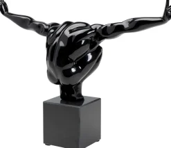 KARE Design Decofiguur Atleet Zwart New