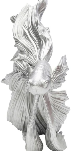 KARE Design Decofiguur Betta Fish Zilver Klein Shop