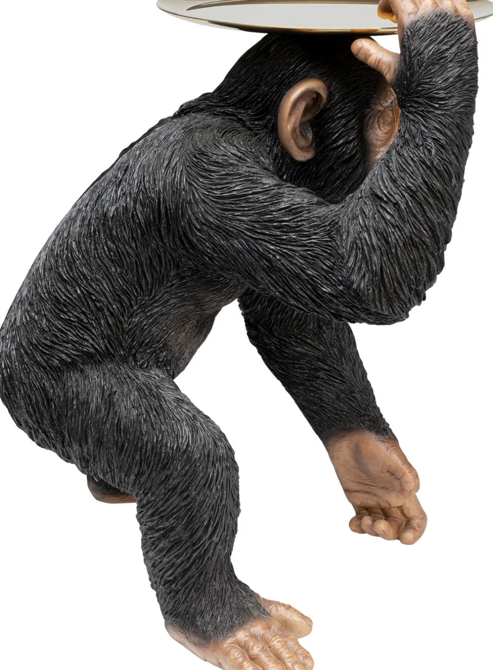 KARE Design Decofiguur Butler Playing Chimp Black 52cm Hot