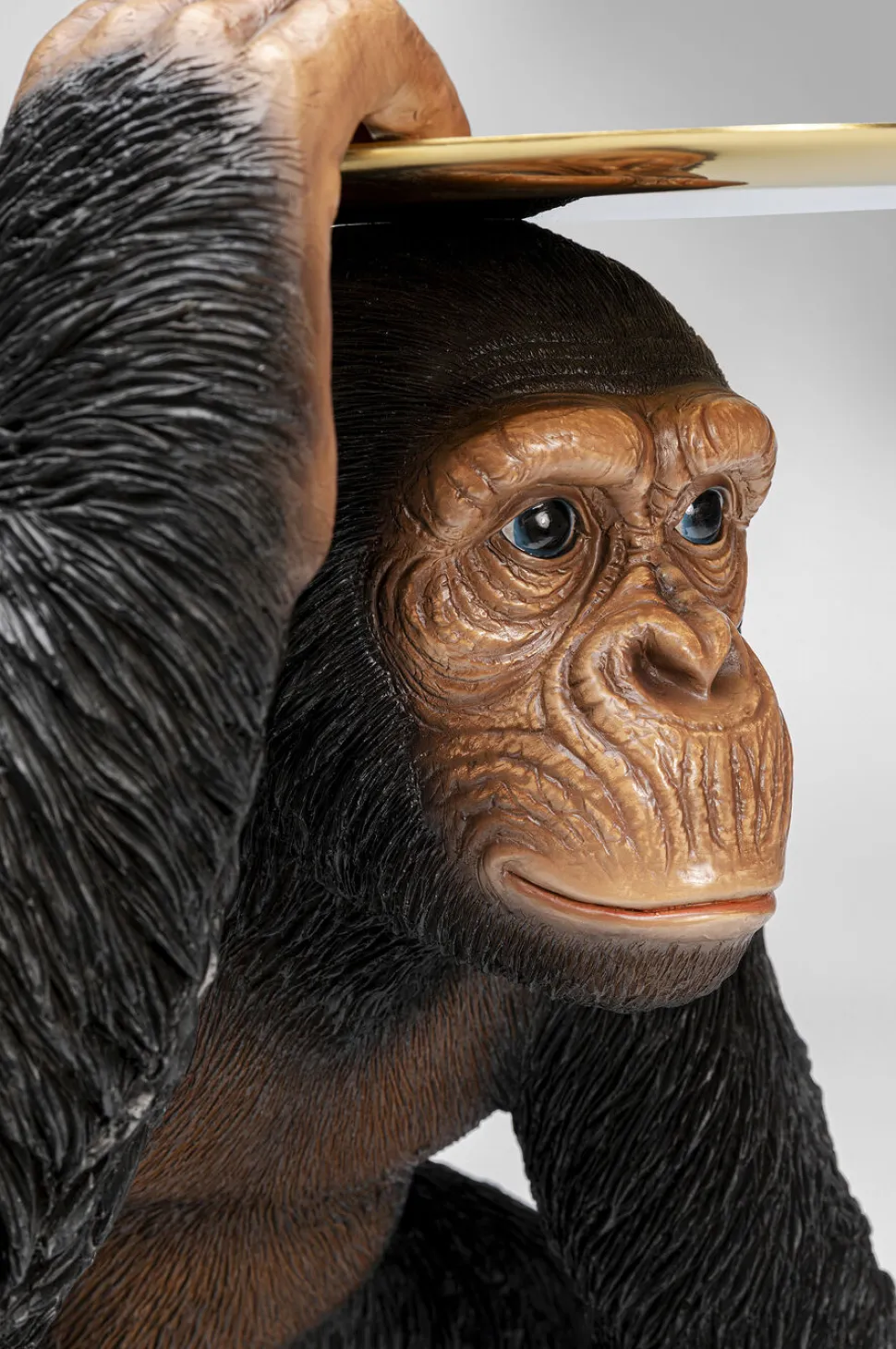 KARE Design Decofiguur Butler Playing Chimp Black 52cm Hot