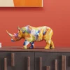 KARE Design Decofiguur Colored Rhino Online