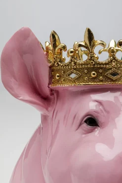 KARE Design Decofiguur Crowned Pig 28cm Clearance