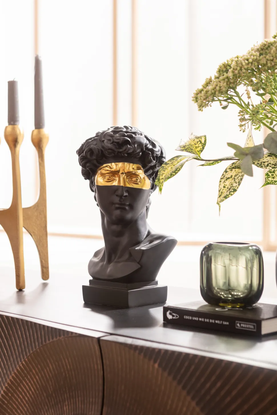 KARE Design Decofiguur David Eyes 30cm Store
