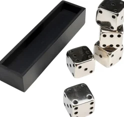 KARE Design Decofiguur Dices Silver 20x6cm New