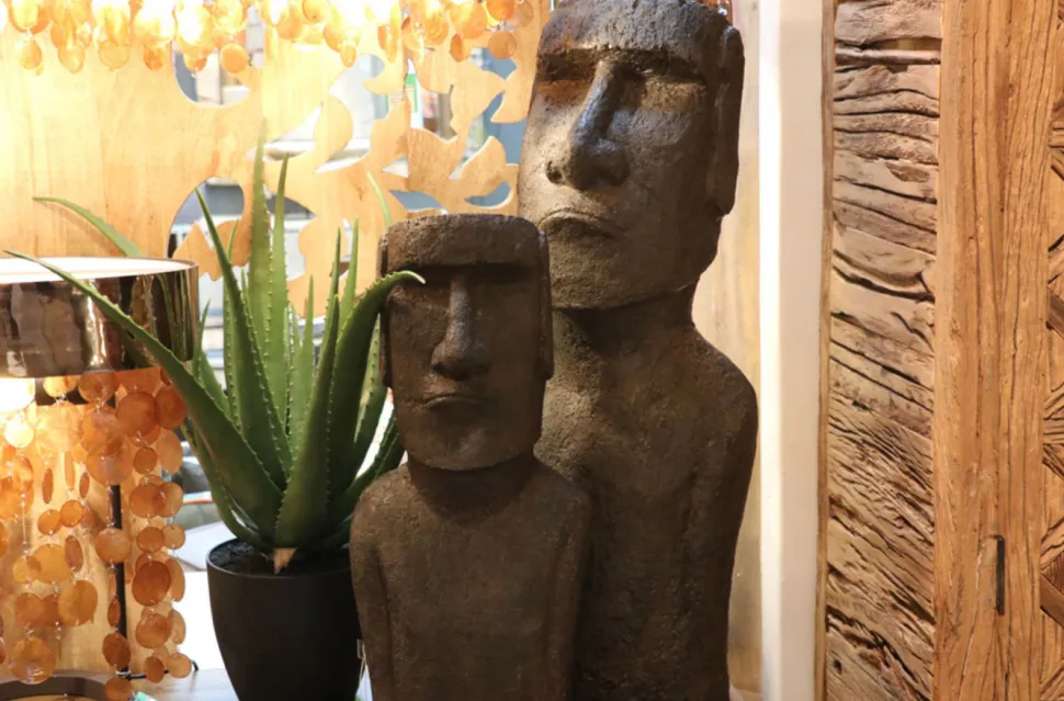 KARE Design Decofiguur Easter Island 59cm Cheap