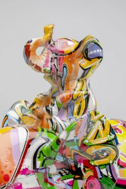 KARE Design Decofiguur Elefant Dumbo Uno Graffiti Clearance