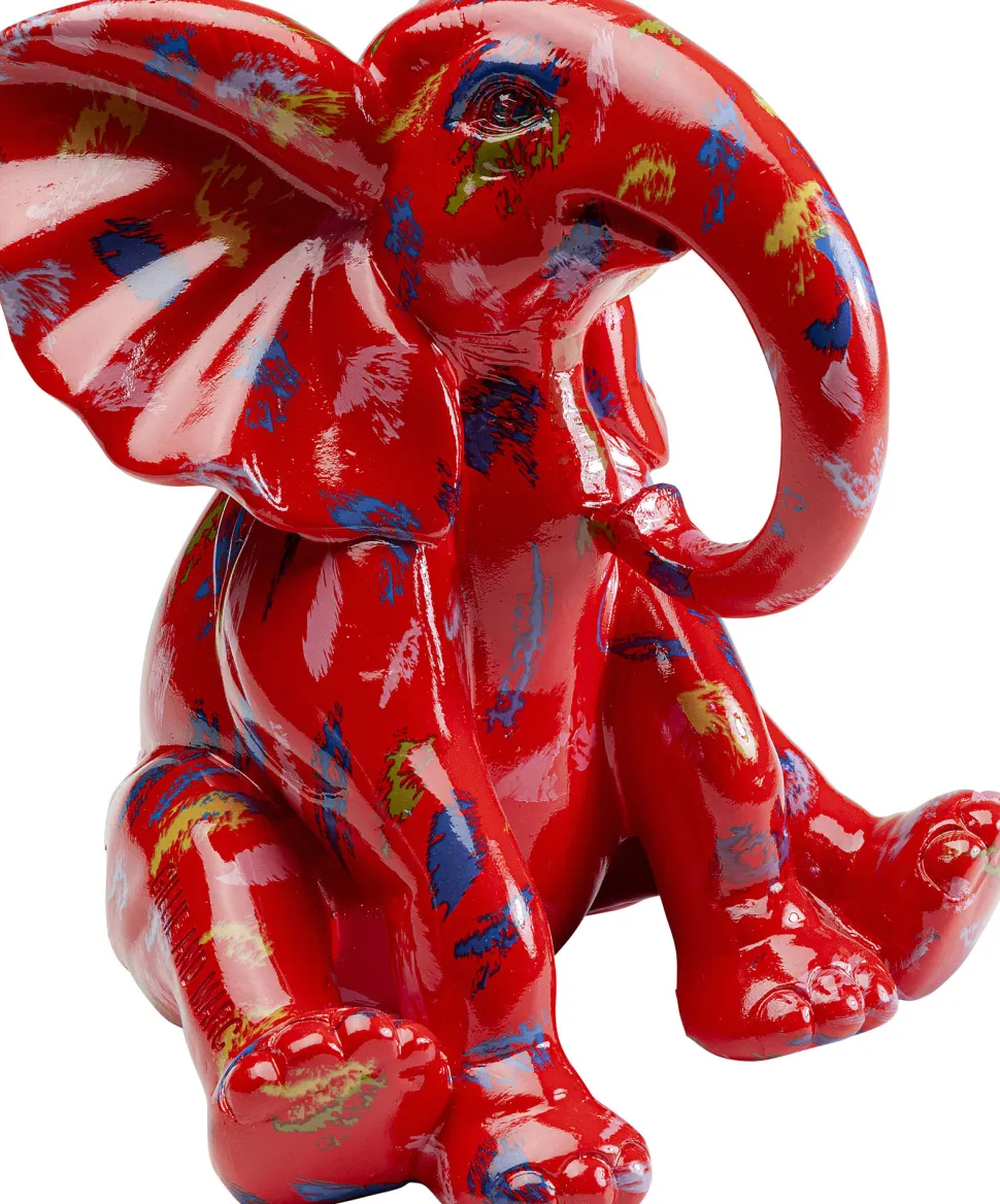KARE Design Decofiguur Elephant Dots Red 18cm Hot