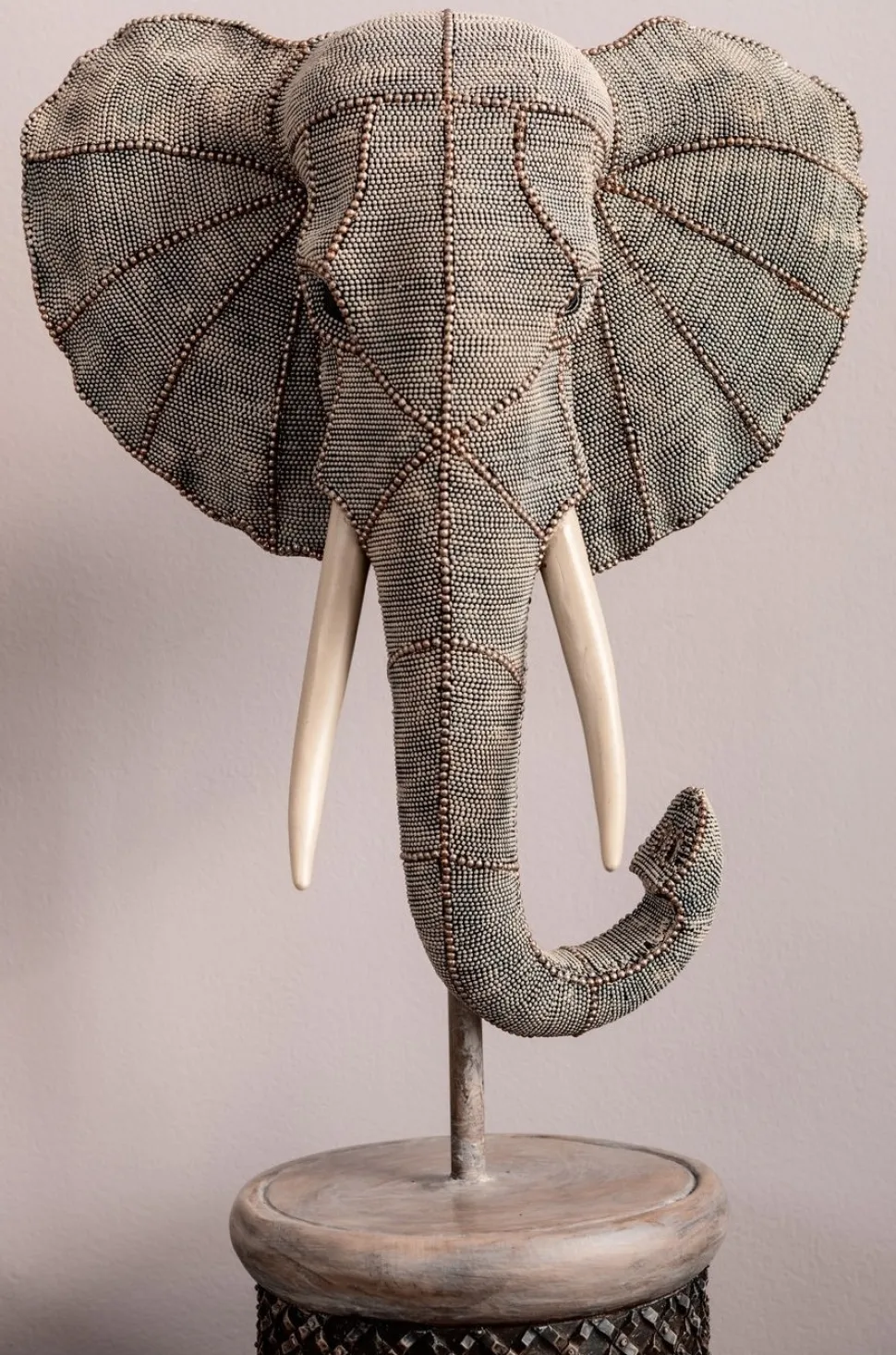 KARE Design Decofiguur Elephant Head Pearls 76cm Cheap