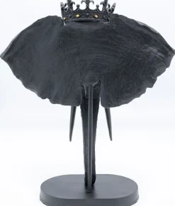 KARE Design Decofiguur Elephant Royal Black 57cm Outlet