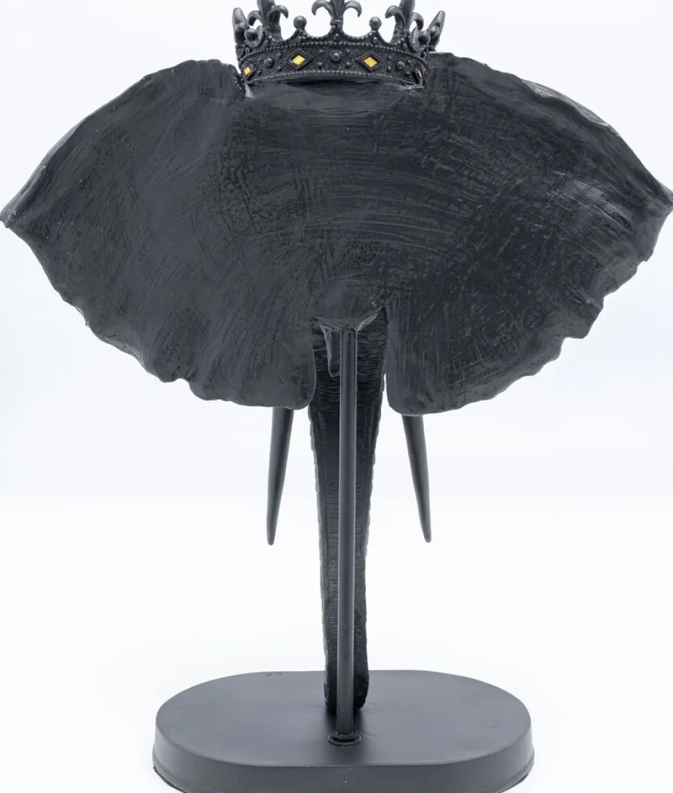 KARE Design Decofiguur Elephant Royal Black 57cm Outlet