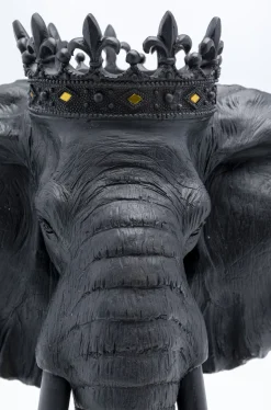 KARE Design Decofiguur Elephant Royal Black 57cm Outlet