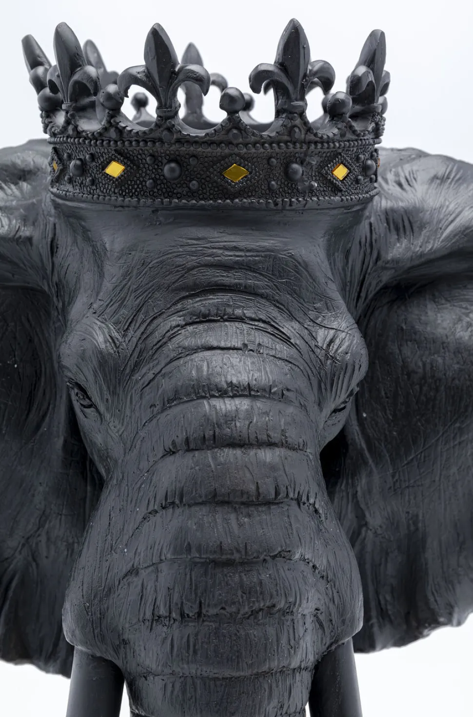 KARE Design Decofiguur Elephant Royal Black 57cm Outlet