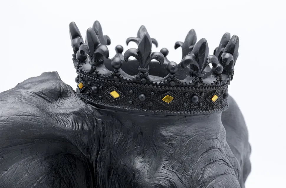 KARE Design Decofiguur Elephant Royal Black 57cm Outlet