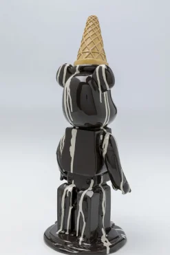 KARE Design Decofiguur Gelato Bear Black 40cm Cheap