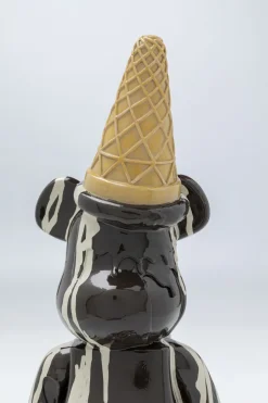 KARE Design Decofiguur Gelato Bear Black 40cm Cheap